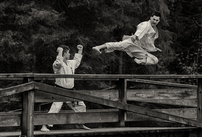 Sports Series | Karate Yoko Tobi Geri